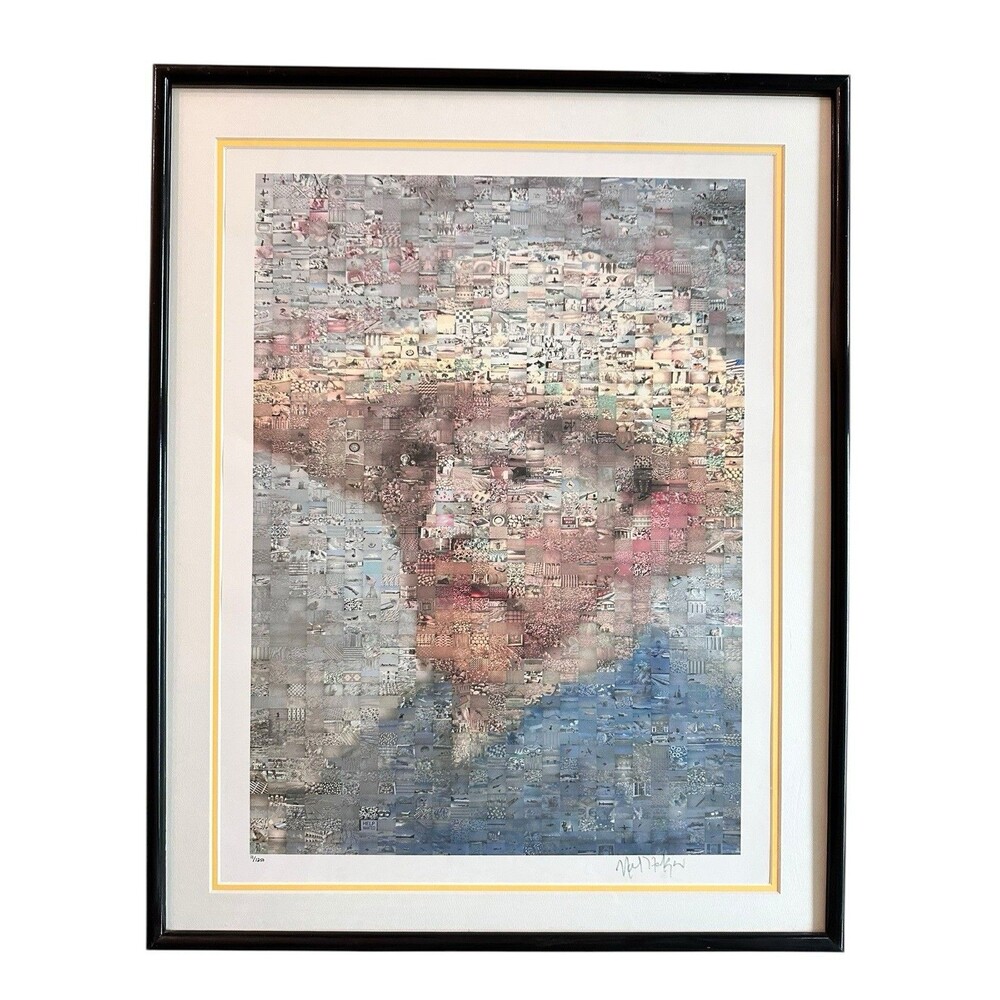 Nail J. Farkas Van Gogh ‘Self Portrait’ Seriolitograph 11/1250, Signed, Photo